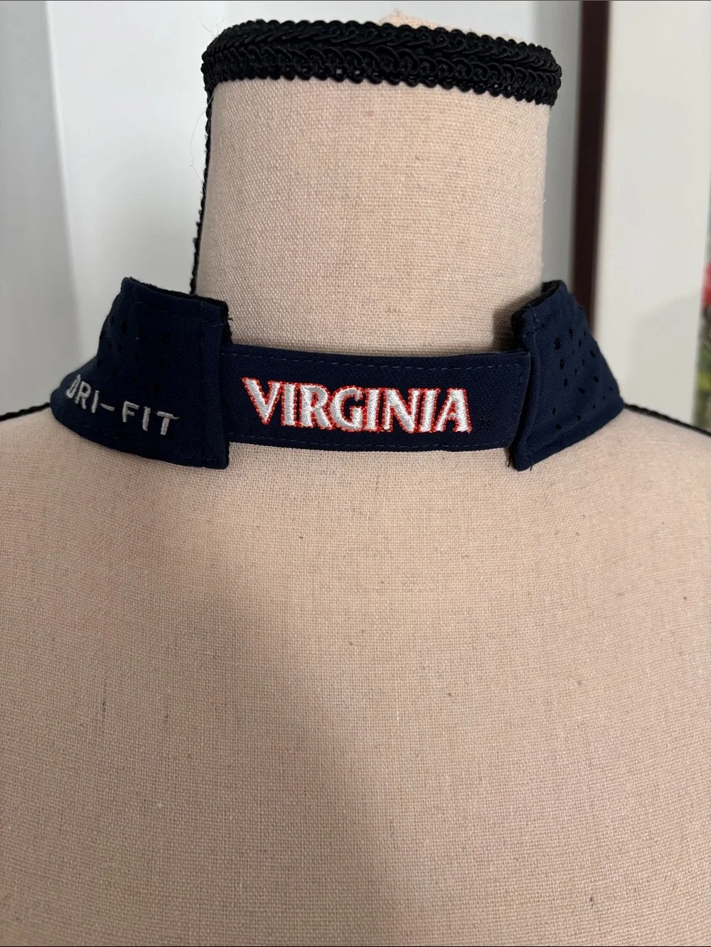 Nike Navy and Orange UVA Visor